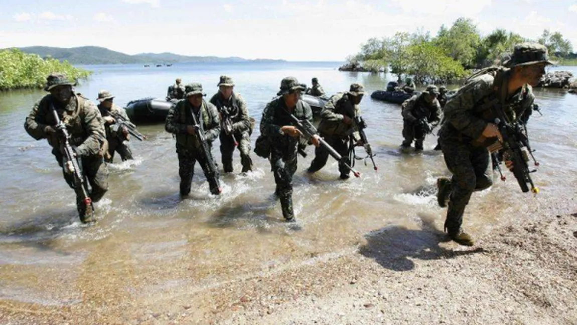Puşcaşi marini americani, exerciţii militare în Ucraina