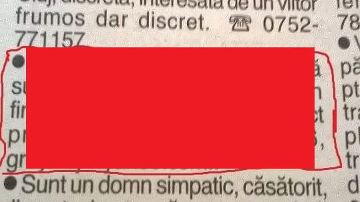 Un afacerist român îşi caută iubită la MATRIMONIALE. Vezi ce ANUNŢ a postat