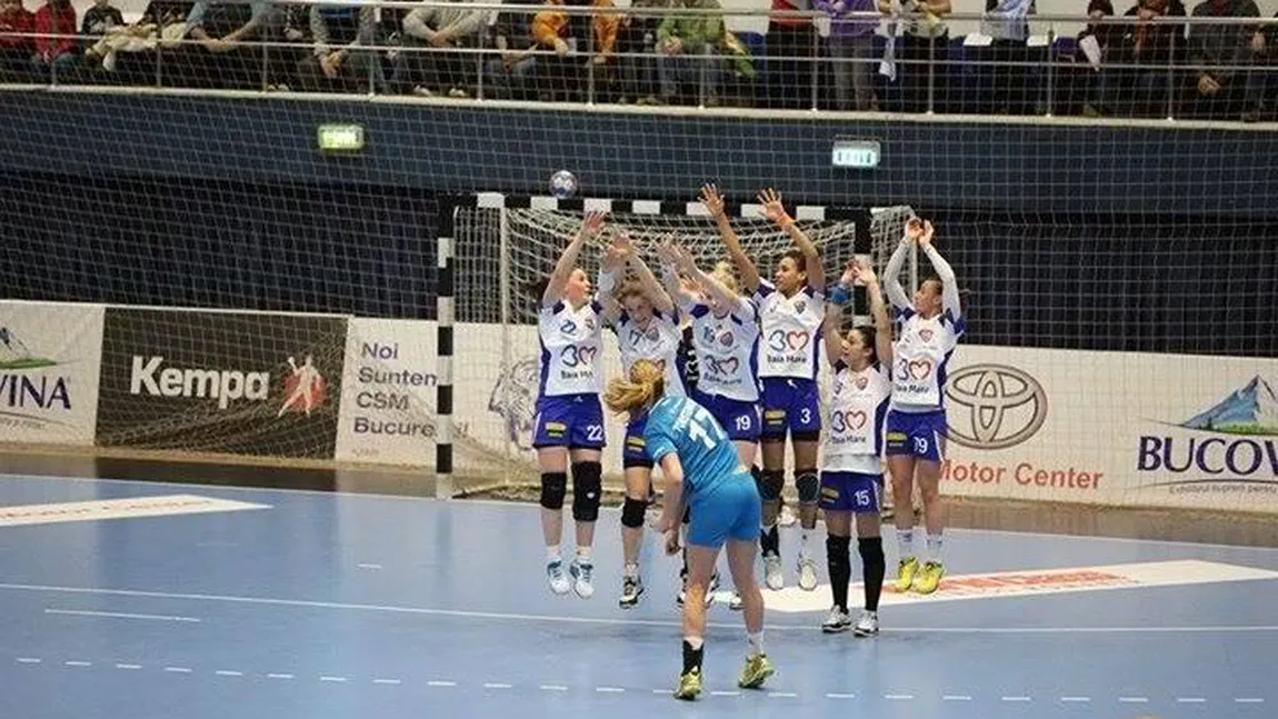 Gol fabulos în Liga Naţională de handbal. A marcat în ultima secundă, direct din 9 metri VIDEO
