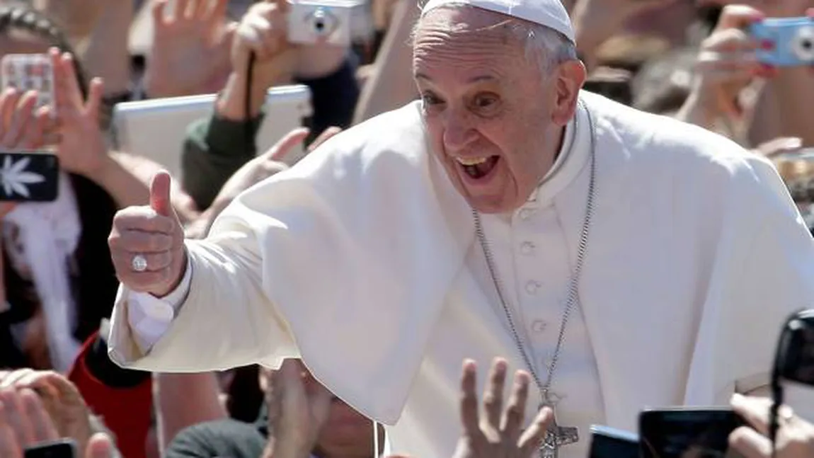 Papa Francisc: Sunt un PĂMPĂLĂU când vine vorba de durere VIDEO
