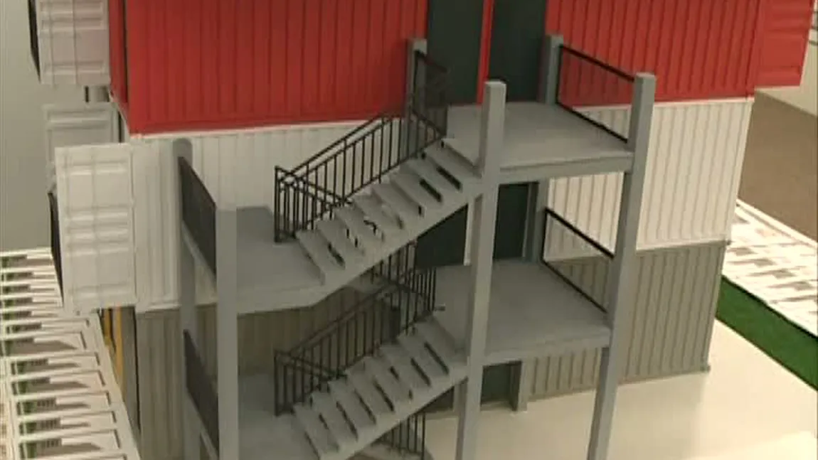 Bloc cu apartamente în containere, în România. Cât de ieftină este o locuinţă