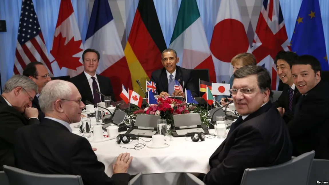 G7 îi pune condiţii Moscovei: Îi ridică sancţiunile economice dacă respectă acordurile de la Minsk