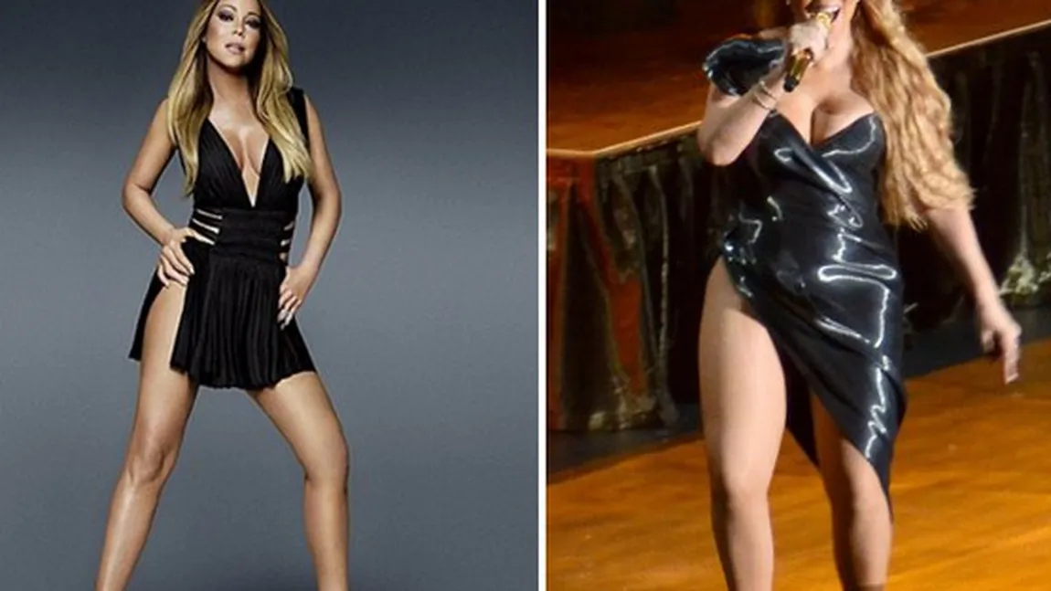 Mariah Carey, acuzată că a abuzat de Photoshop. Uite ce diferenţe URIAŞE FOTO