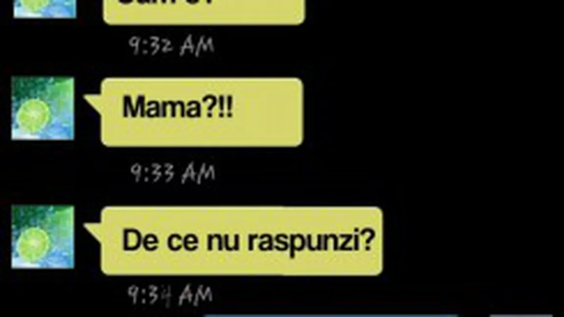 Cele mai amuzante SMS-uri trimise de părinţi către copiii lor