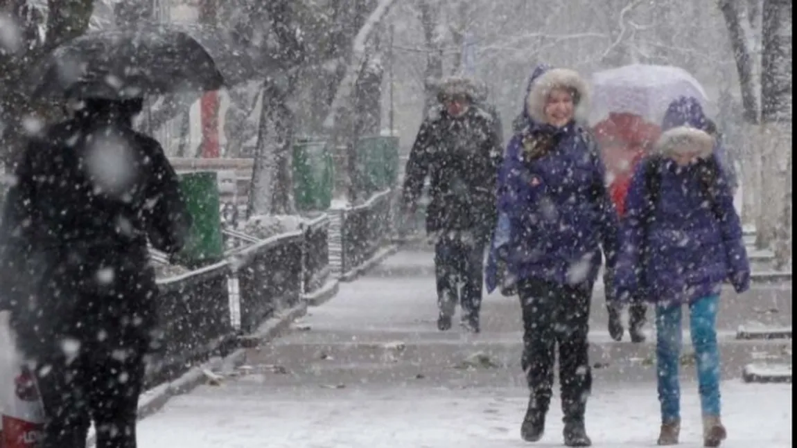 Alertă meteo: NINSORI, LAPOVIŢĂ şi VÂNT puternic