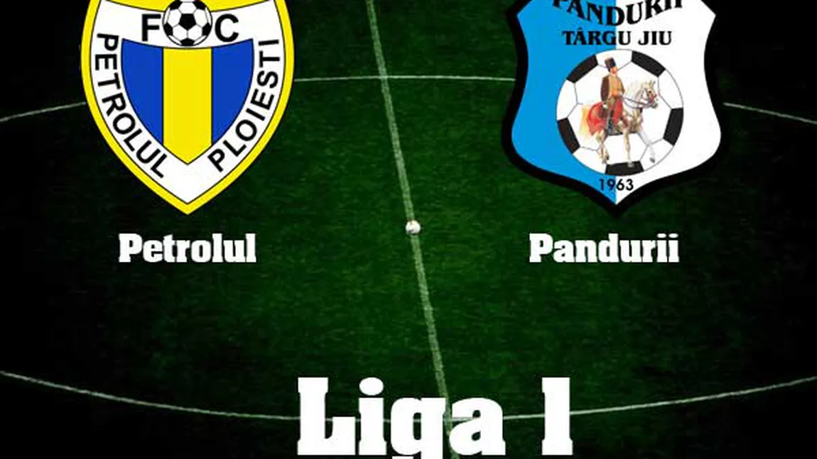 PETROLUL - PANDURII 0-1 în etapa a 24-a din Liga I