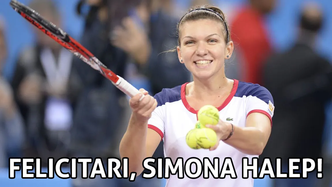 Simona Halep nu va evolua în meciul România-Canada din Fed Cup