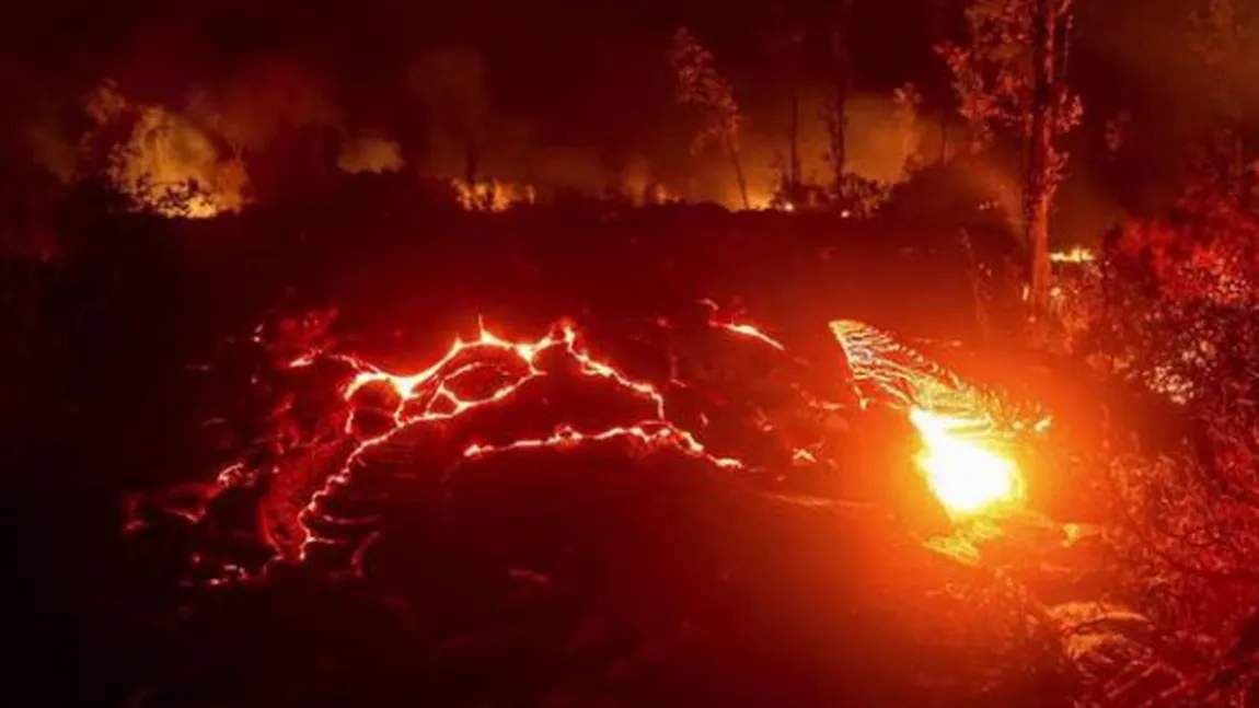 Imagini spectaculoase cu cel mai activ vulcan din Hawaii. VIDEO