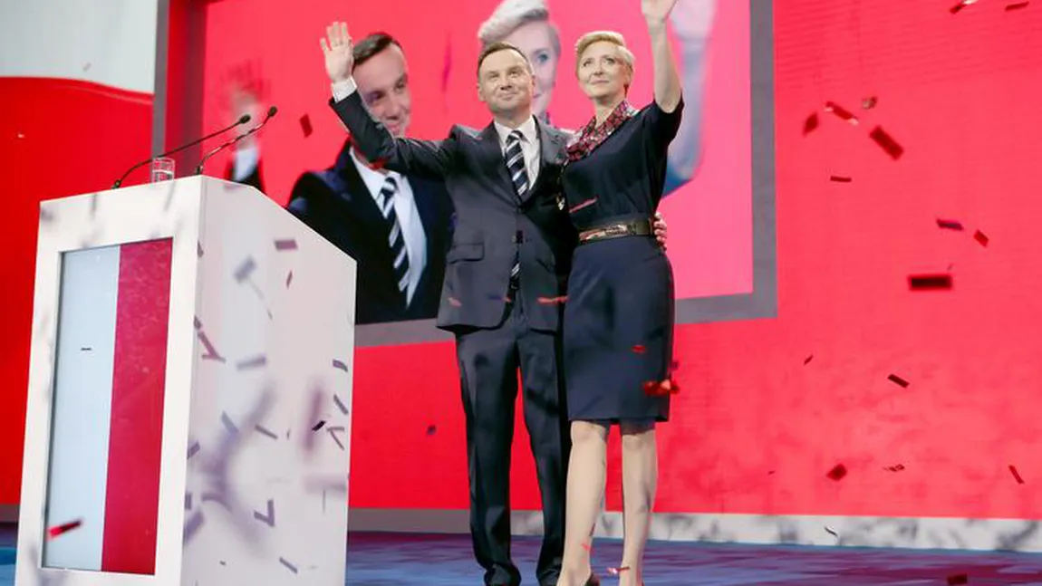 ALEGERI POLONIA 2015: Conservatorul Andrezj Duda a câştigat cu 51,55%, potrivit rezultatelor DEFINITIVE