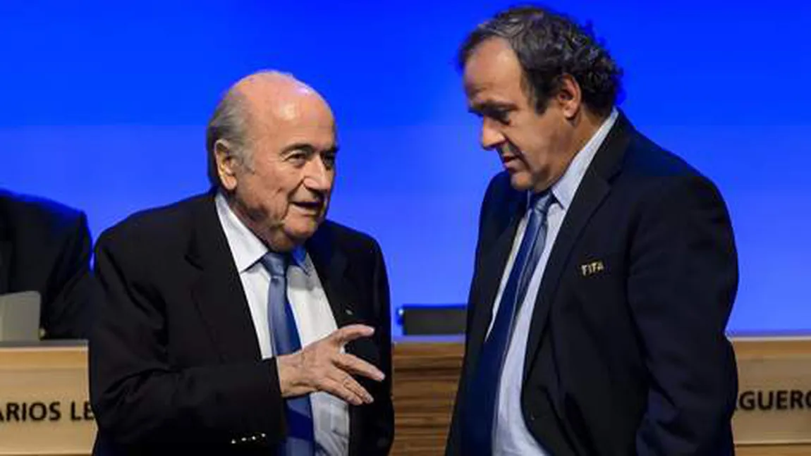 Corupţie la FIFA. Michel Platini îi cere demisia lui Blatter