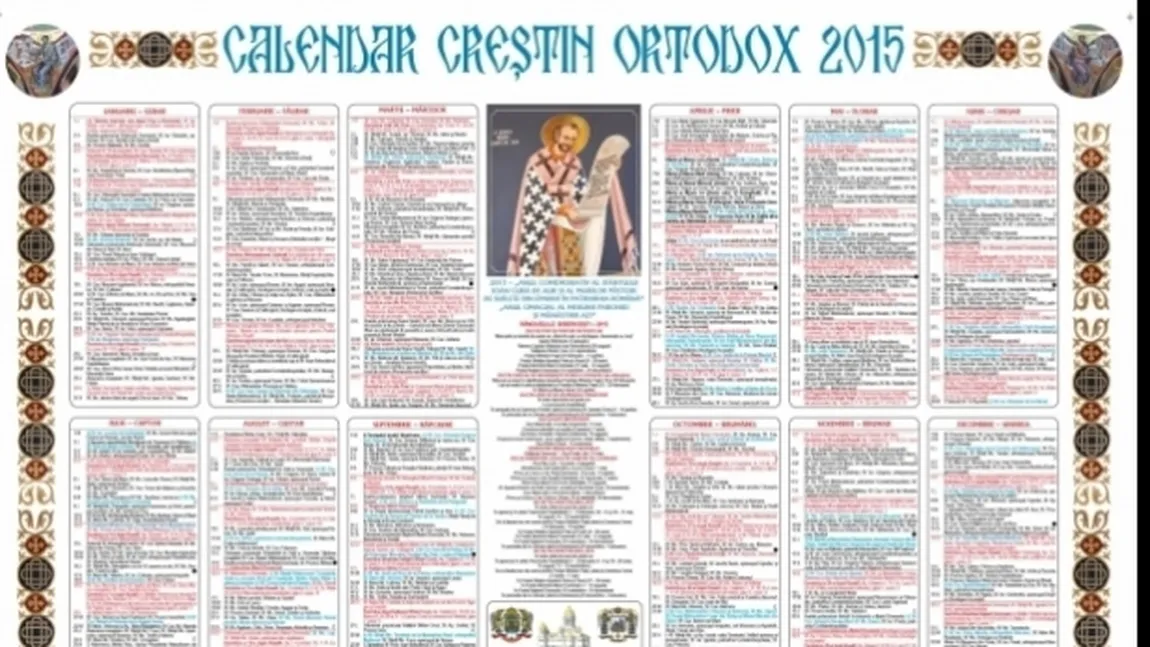 CALENDAR ORTODOX 2015: Ce sfânt sărbătorim în ziua de RUSALII