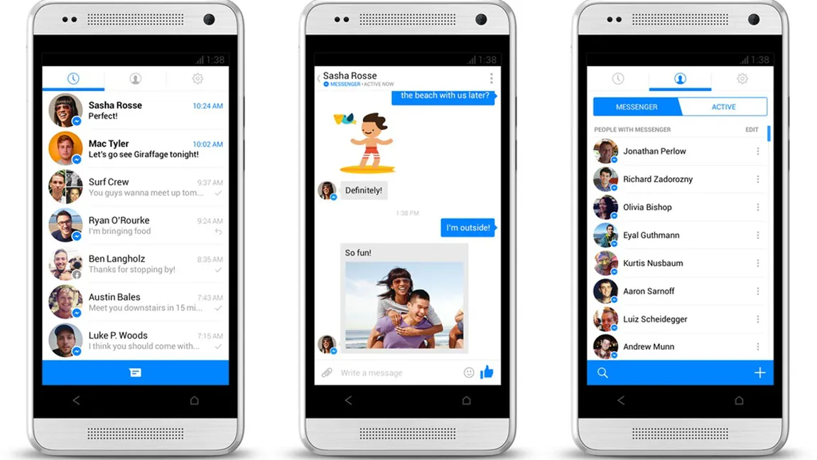Facebook pregăteşte o schimbare importantă pentru aplicaţia Messenger