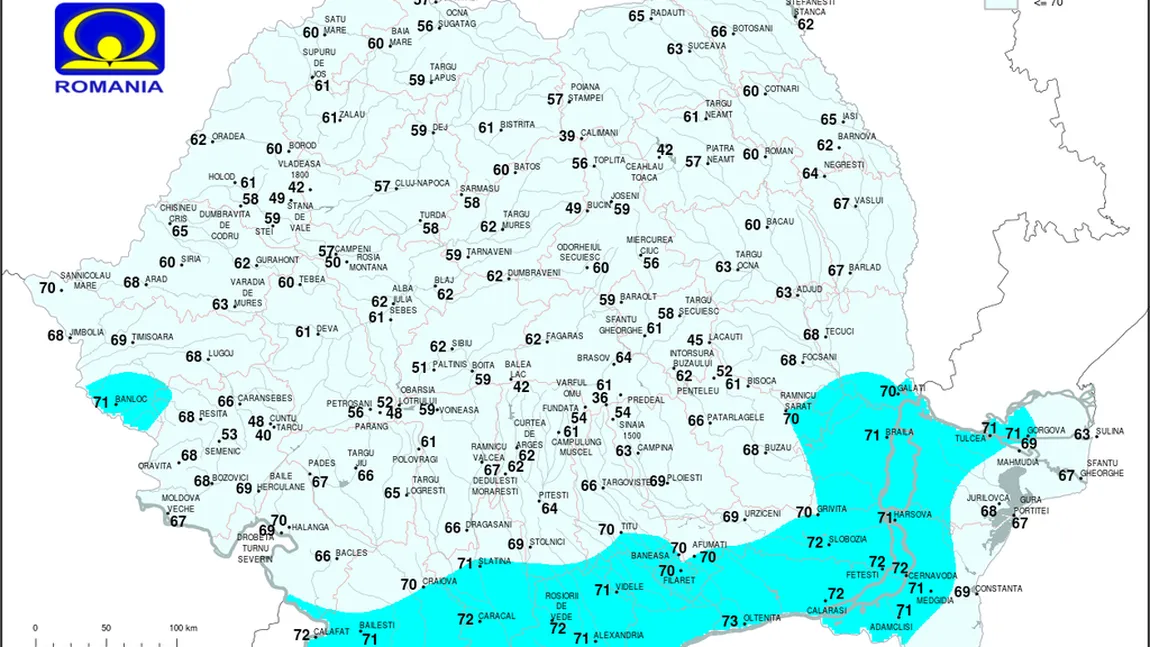 Căldură sufocantă în mai multe judeţe din ţară. S-au înregistrat temperaturi de peste 30 de grade