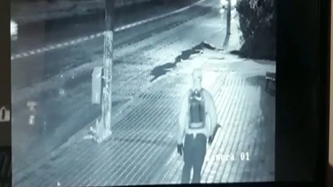 Atacatorul milionarilor, surprins în imagini în timpul unui jaf în Mangalia - VIDEO