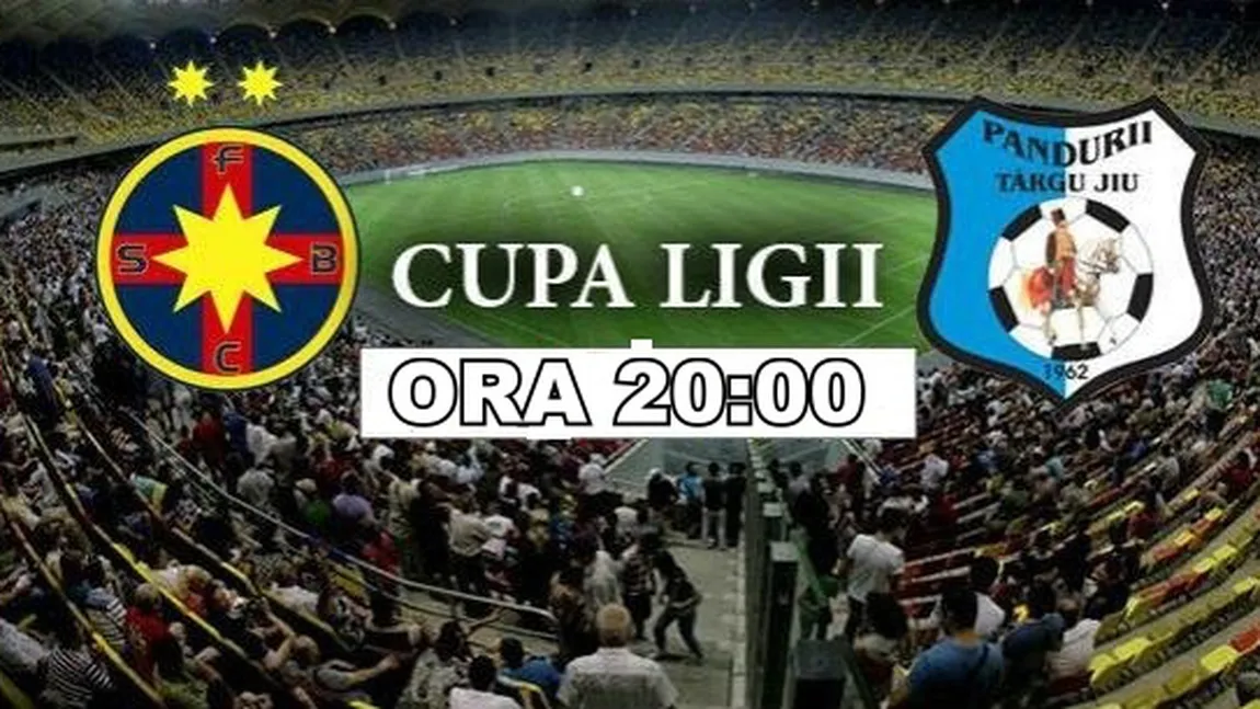 STEAUA PANDURII 3-0 în finala CUPEI LIGII