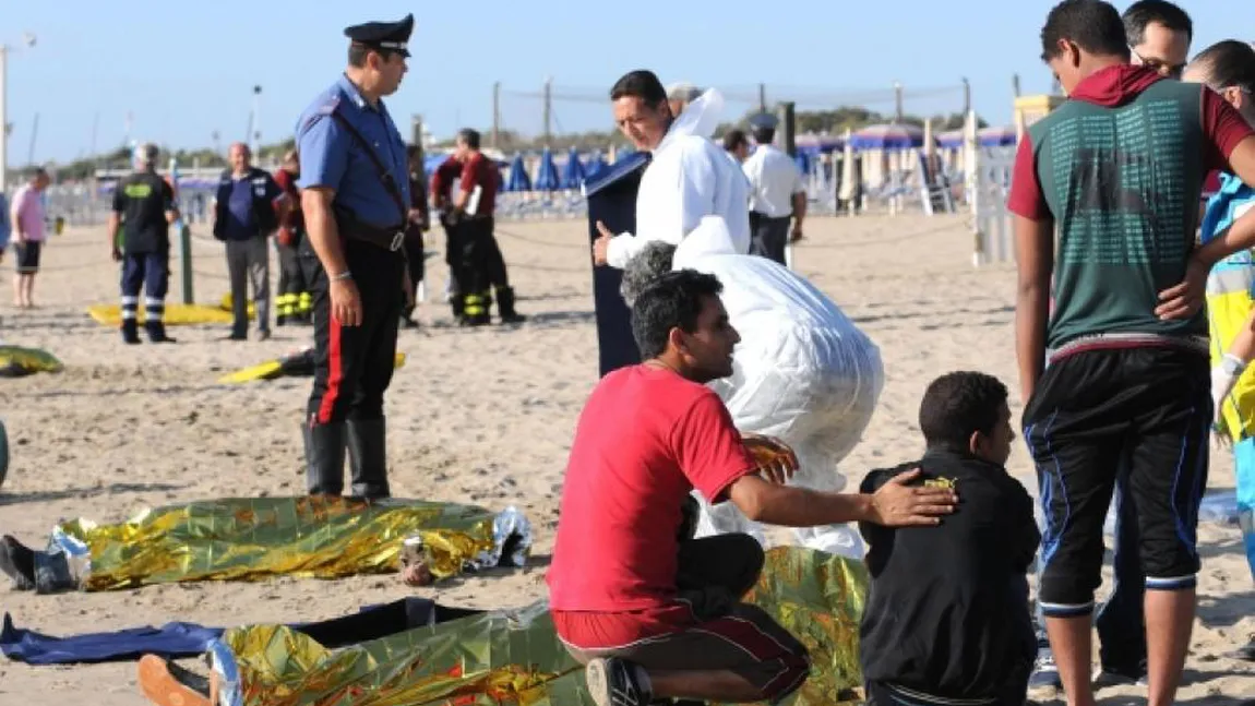Încă un naufragiu în Mediterana: Zeci de imigranţi s-au înecat în mare, în sudul Italiei