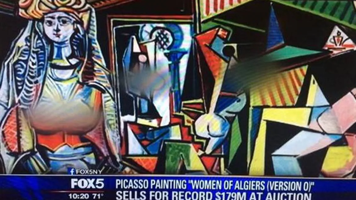 Culmea CENZURII. Fox News a blurat sânii femeilor dintr-o pictură a lui Picasso