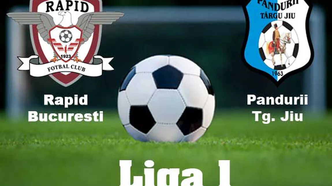 RAPID - PANDURII TARGU JIU LIVE VIDEO DIGI SPORT şi LOOK TV