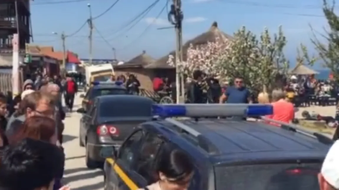 ANAF a descins de 1 MAI în VAMA VECHE. Inspectorii au fost huiduiţi, o maşină vandalizată VIDEO