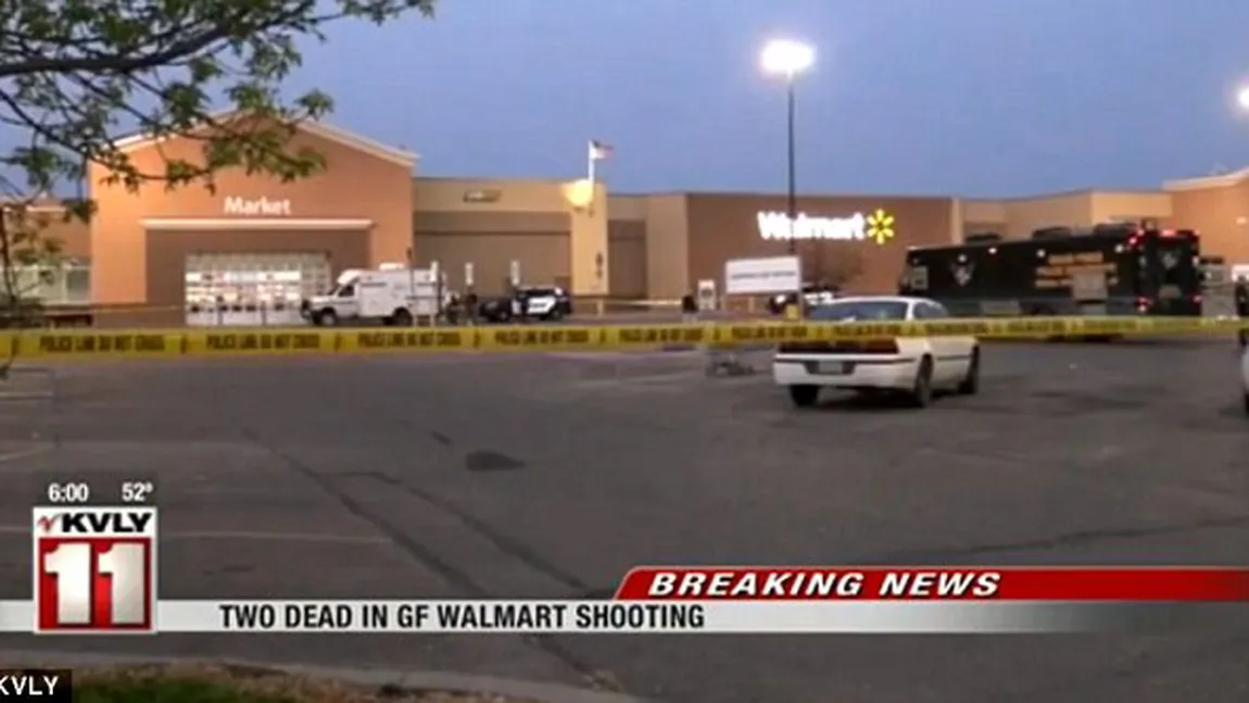Tragedie la mall. Doi morţi în urma unui atac la Wal-Mart, în Dakota de Nord