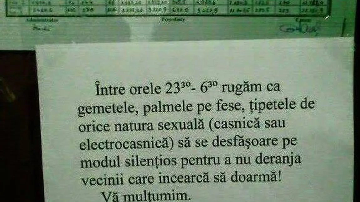 Râzi de nu mai poţi.Cele mai AMUZANTE ANUNŢURI lăsate de români prietenilor, vecinilor sau necunoscuţilor FOTO