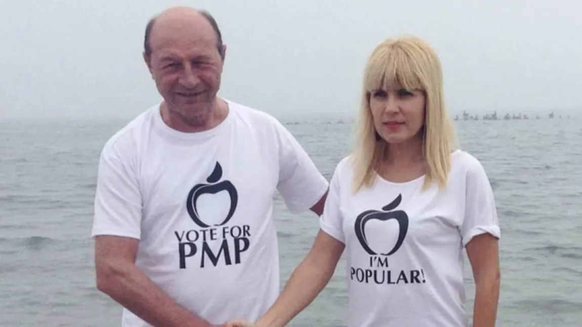 Traian Băsescu, în vizită la Elena Udrea