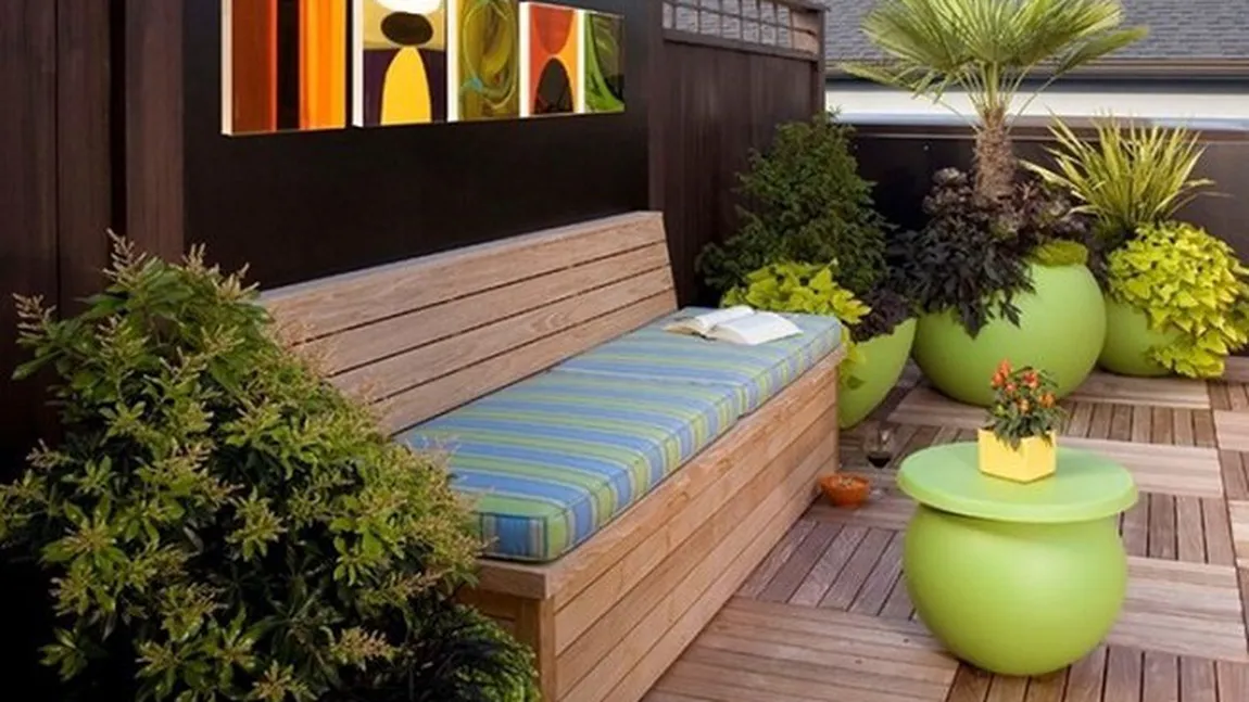 Spaţii de depozitare pentru balcon