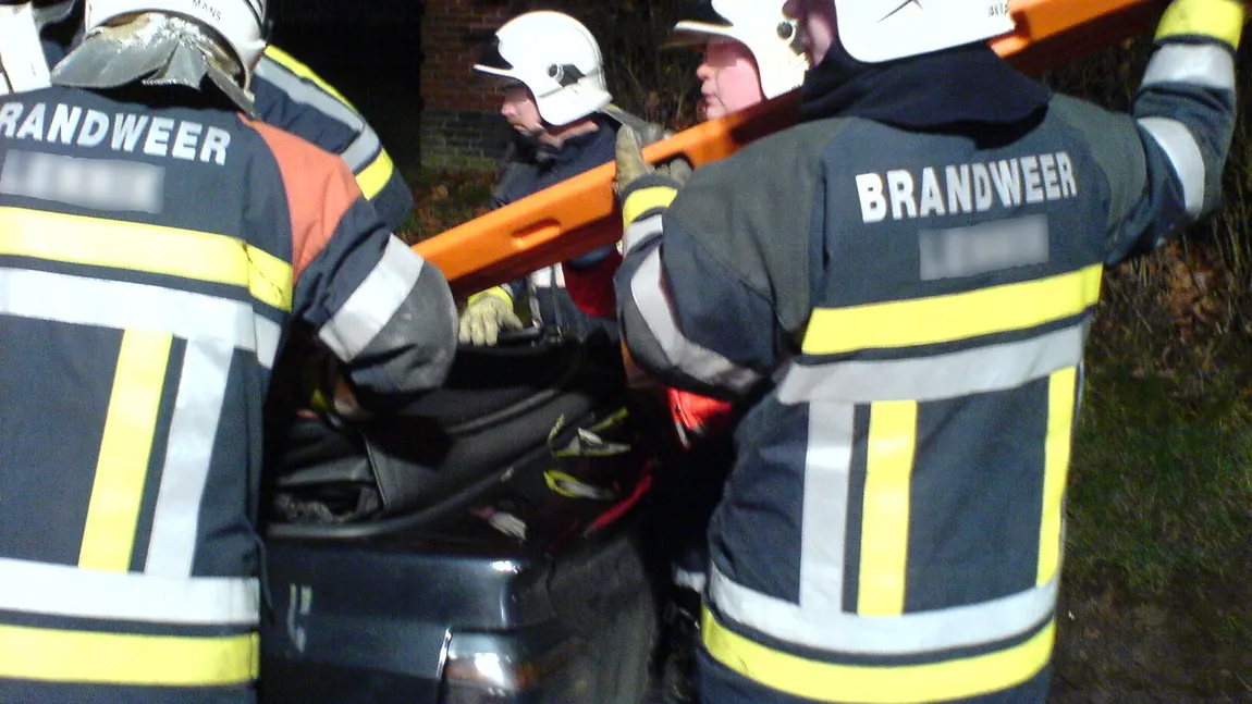 Un şofer român, implicat într-un accident produs în Belgia