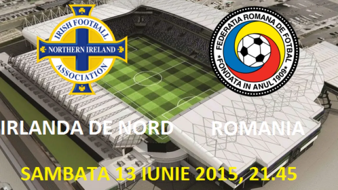 IRLANDA DE NORD ROMANIA 0-0 în preliminariile EURO 2016