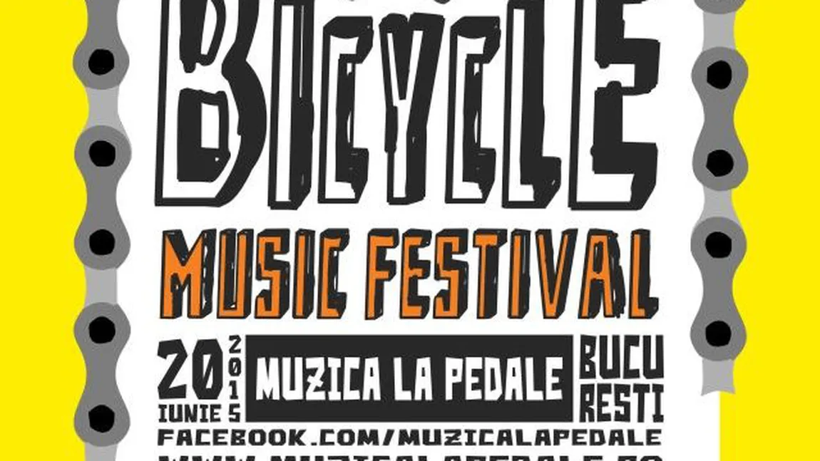 Bicycle Music Festival: Muzică şi biciclete, sâmbătă, în Parcul Carol din Capitală
