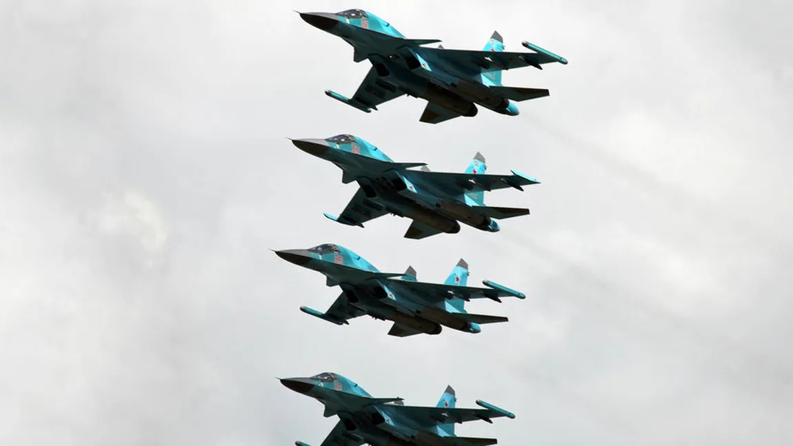 Incidente periculoase cu avioane militare, în Rusia, în apropiere de graniţa cu Ucraina