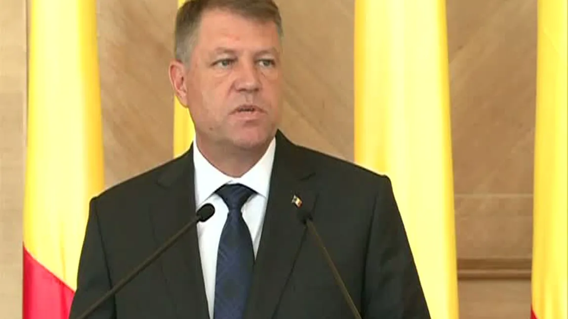 Klaus Iohannis: Victor Ponta mi-a spus că se va gândi la solicitarea privind demisia