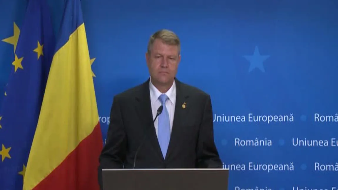 Klaus Iohannis: Din perspectiva aderării la euro, implicarea în consolidarea Uniunii economice e importantă