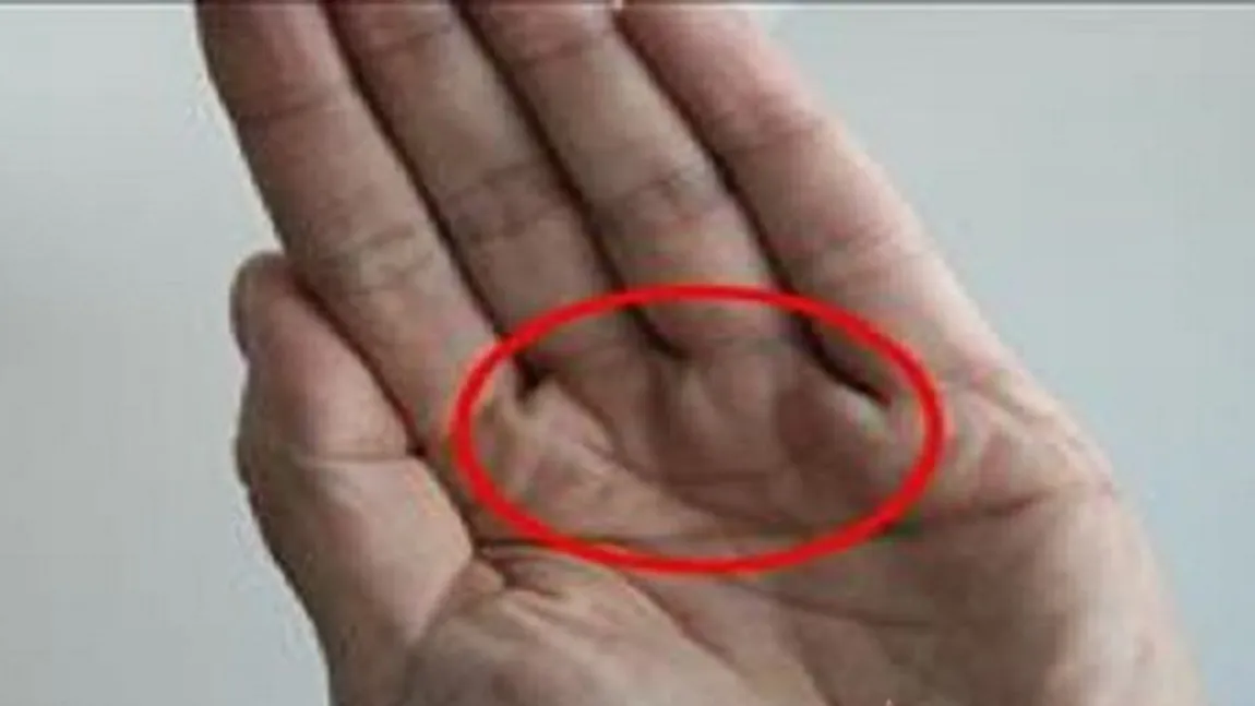 Nu toată lumea are această linie în palmă. Tu o ai? Ce semnificaţii are