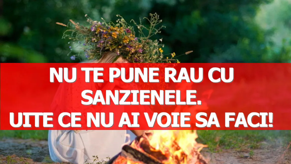SANZIENE 2016: De ce NU TREBUIE să te îmbăiezi pe 24 iunie. Tradiţii şi superstiţii de Drăgaică