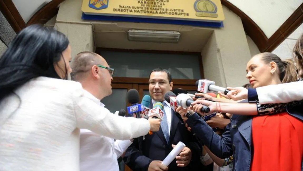 Avocatul lui Victor Ponta, la DNA după ce deputaţii au respins cererea de începere a urmăririi penale VIDEO