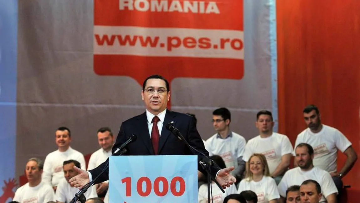 Ponta: Adversarii independenţei noastre economice încearcă să blocheze aplicarea Codului fiscal