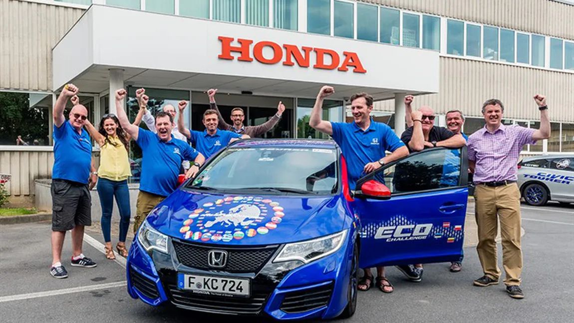 Honda stabilește un nou Record Mondial Guinness în materie de eficiență