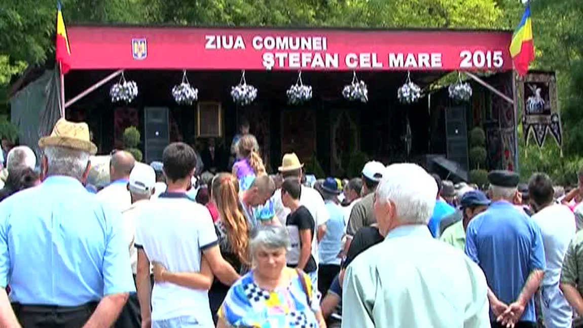 Localitatea Ştefan cel Mare din Vaslui, sărbătorită cu 50.000 de sarmale VIDEO