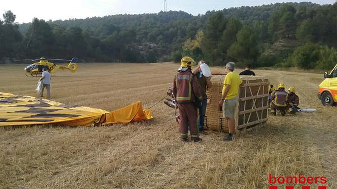 Accident tragic la un Festival al Baloanelor: un mort şi şase răniţi