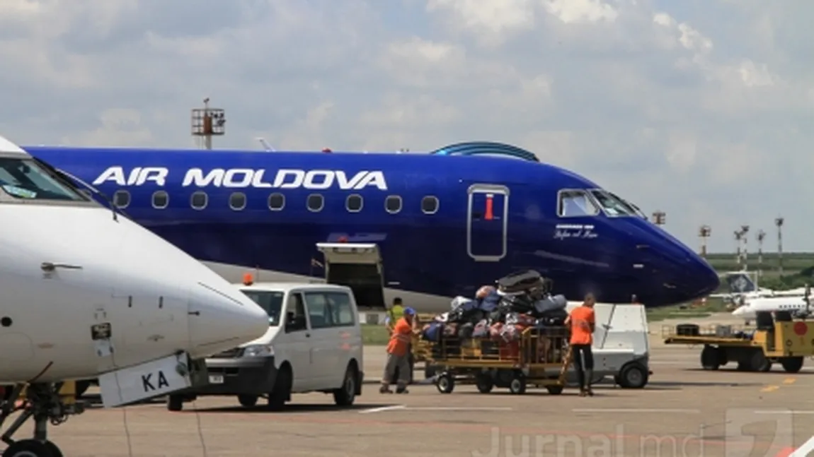 Avion moldovenesc, blocat timp de două zile pe aeroport în Londra