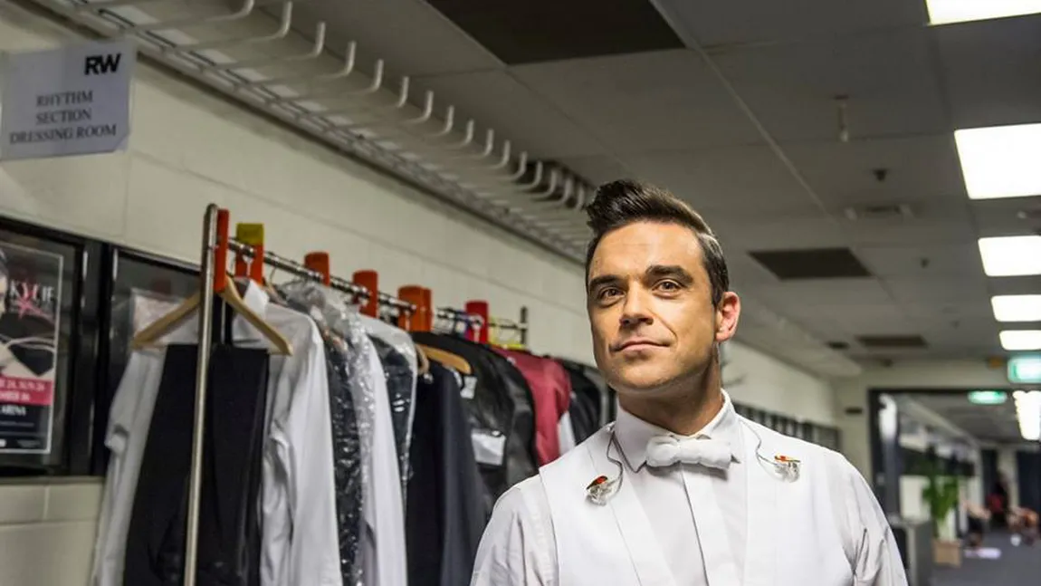 Concert Robbie Williams: Cum se pregăteşte artistul pentru concertul din România FOTO