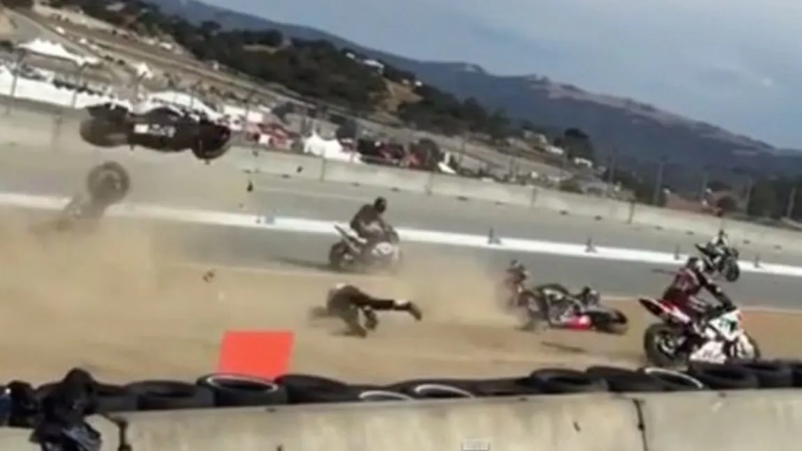 Scene GROAZNICE la Laguna Seca. Doi piloţi AU MURIT pe pistă VIDEO