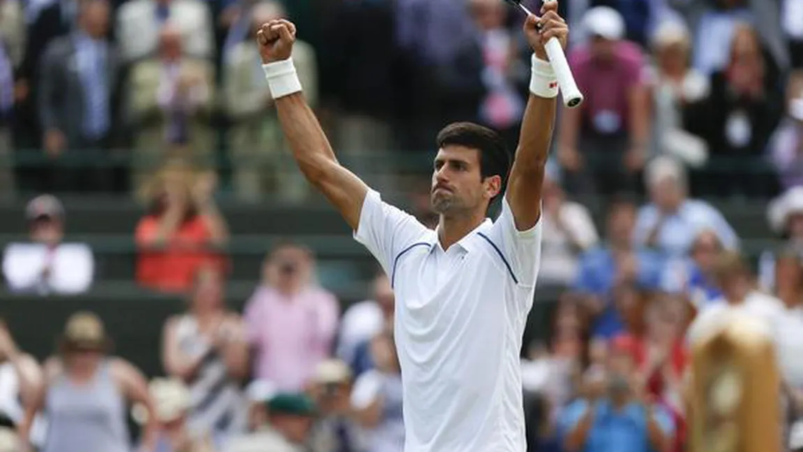 Novak Djokovic, a 50-a victorie la Wimbledon. Sârbul s-a calificat în semifinale