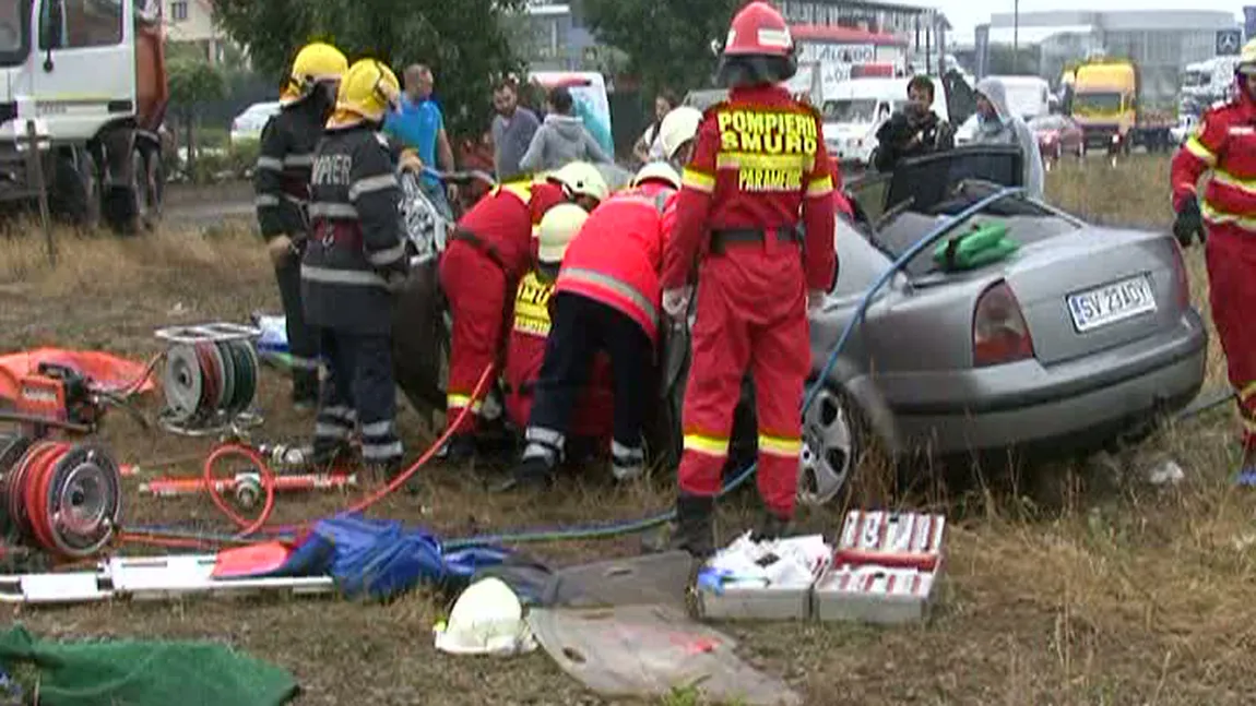 O familie întreagă, nenorocită într-un cumplit accident de circulaţie din cauza unui şofer teribilist