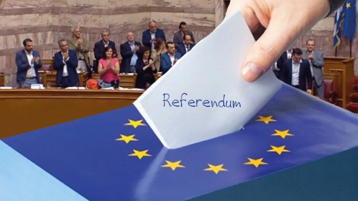 REFERENDUM GRECIA. A început VOTUL. Ultimul sondaj: 44,8% pentru DA, 43,4% pentru NU