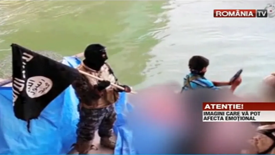 ŞOCANT. Prizonierii organizaţiei teroriste ISIS, executaţi de un copil de 10 ani VIDEO
