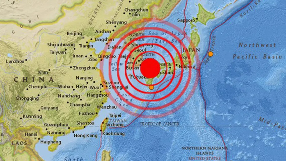 Cutremur puternic în Japonia. Mai multe persoane sunt rănite