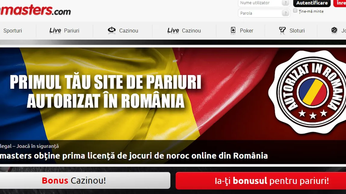 10.000 de români au ales să parieze legal, pe winmasters.com