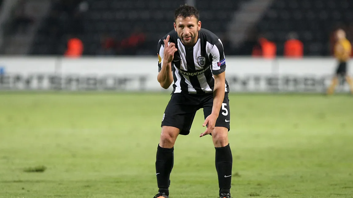 Căpitanul naţionalei României face scandal în Grecia. A fost exclus din lotul lui PAOK Salonic